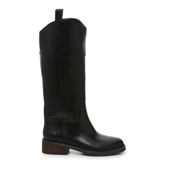 Crown Vintage Shoes - Crown Vintage Fyan Riding Boot - Black